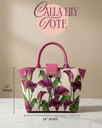 CALLA LILY TOTE