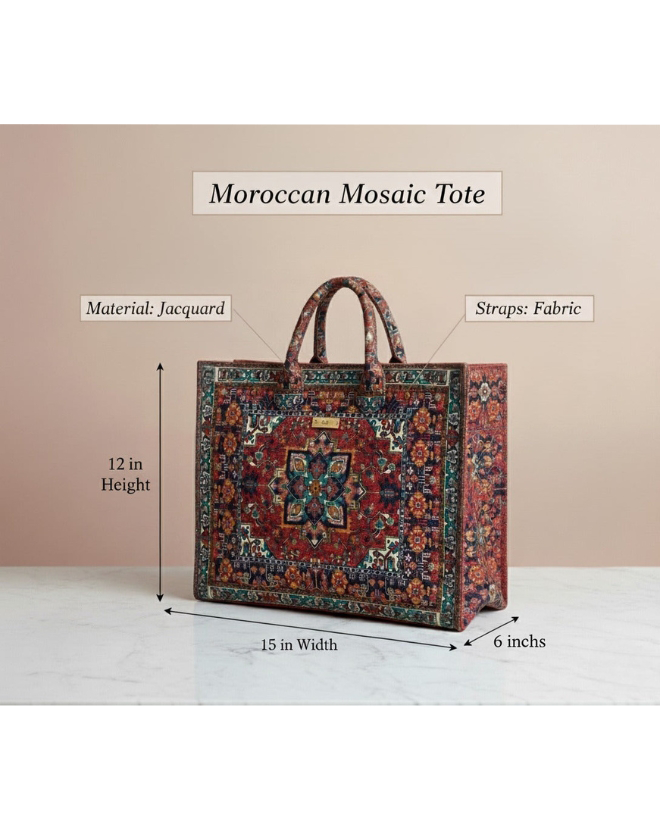 MOROCCAN MOSAIC TOTE